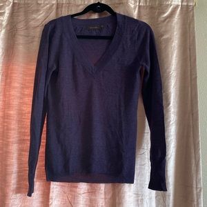 The Limited purple sweater